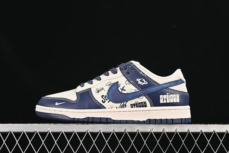 All categories Nk SB Dunk Series Nk SB Dunk Low High-end customized low-top sneakers Nike SB Dunk Low Stusi co-branded Anniversary high-end customized low-top casual sneakers XS6089-589